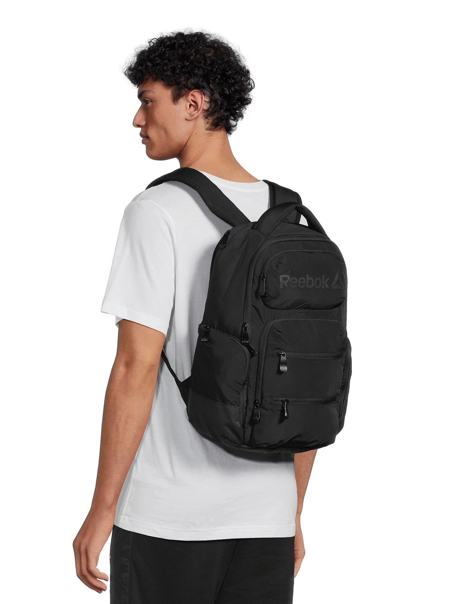 Unisex Adult Winter 16" Laptop Backpack, Black