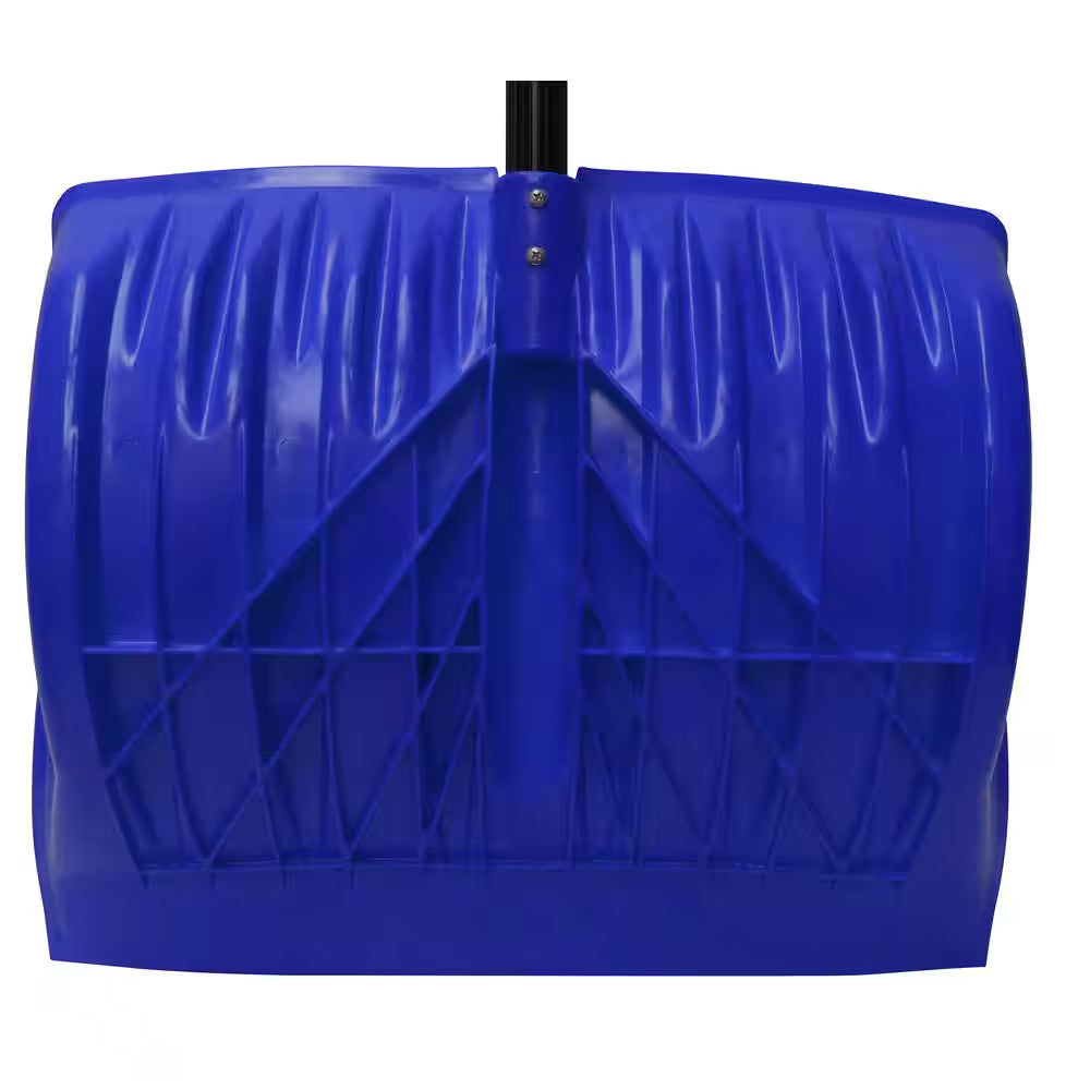 Bigfoot Series 19 In. Mega Combination Poly Snow Shovel with Metal Handle