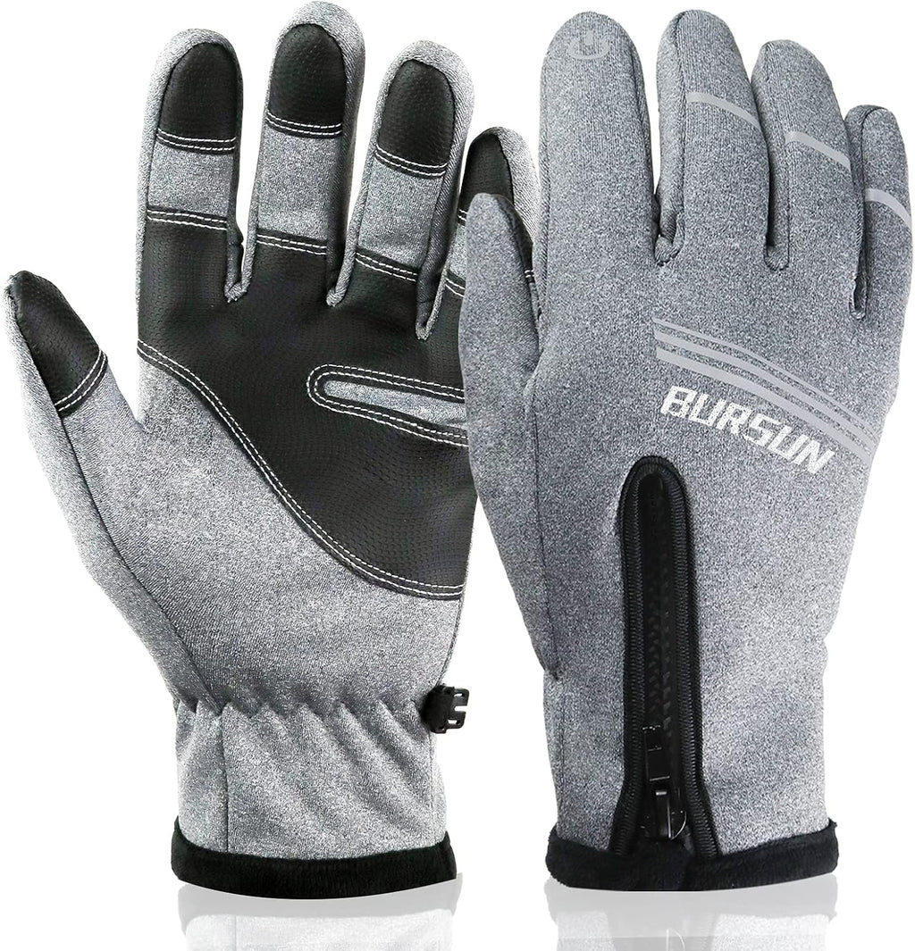 Winter Gloves, Windproof Waterproof Warm Touchscreen Gloves Men Women, Outdoor Winter Thermal Gloves